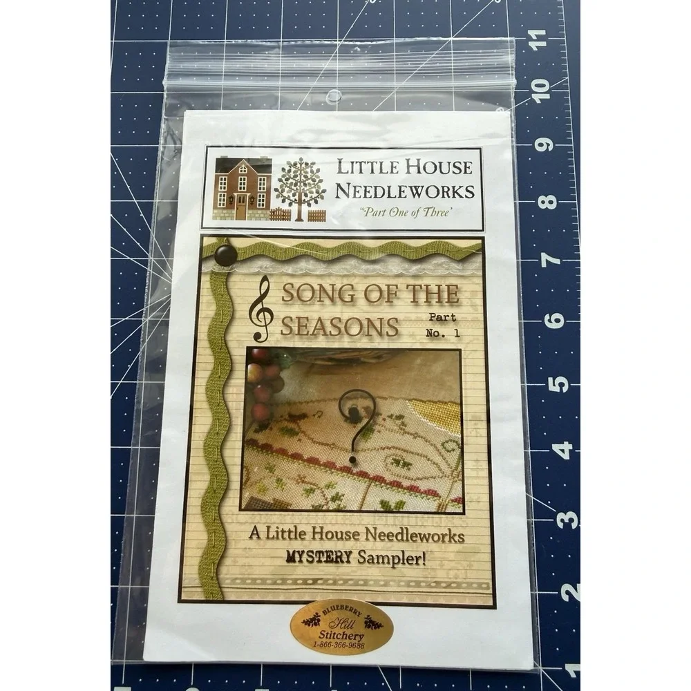 Little House Needleworks Song Of The Seasons‎ Mystery Sampler Chart 1 Of 3